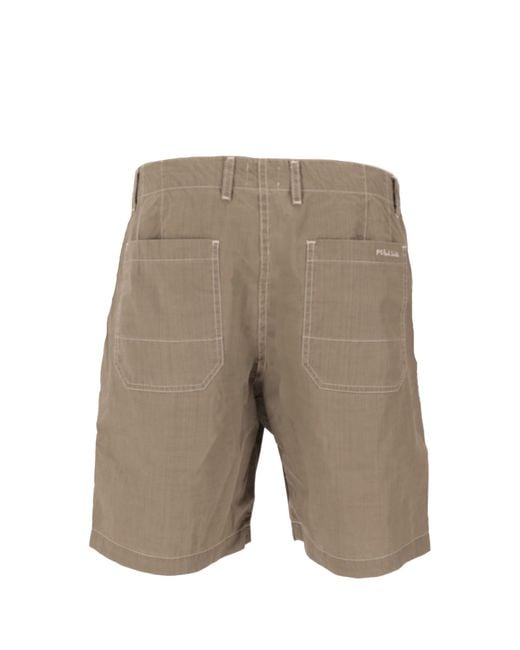 Paul Smith Natural Patch Pkt Shorts for men