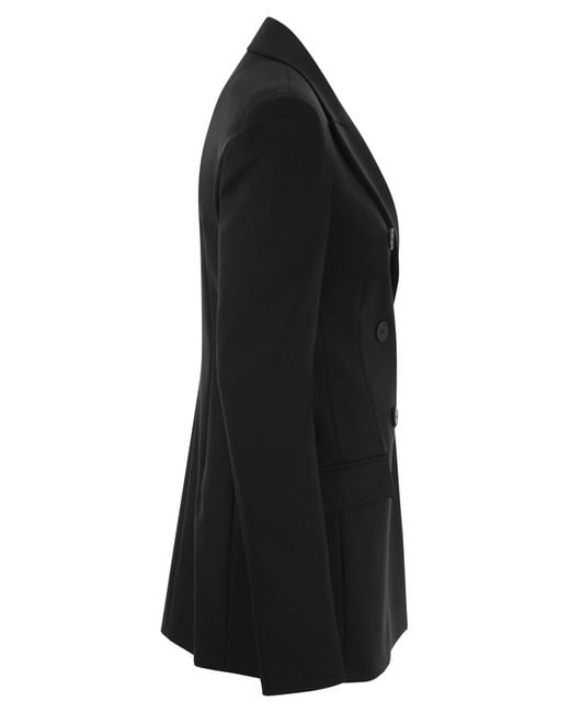 Frizzo Scuba Jersey Blazer di Sportmax in Black
