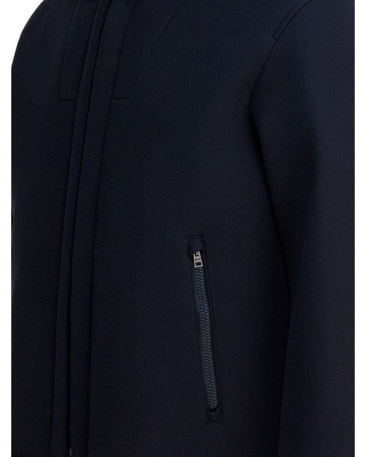 Herno Korte Scuba-jas in het Blue