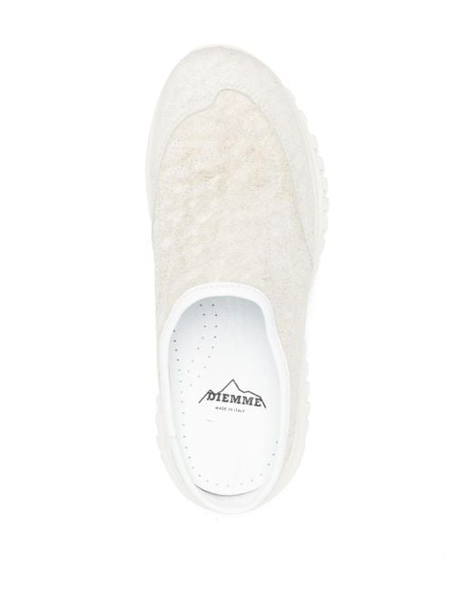 Diemme White Maggiore Mules for men