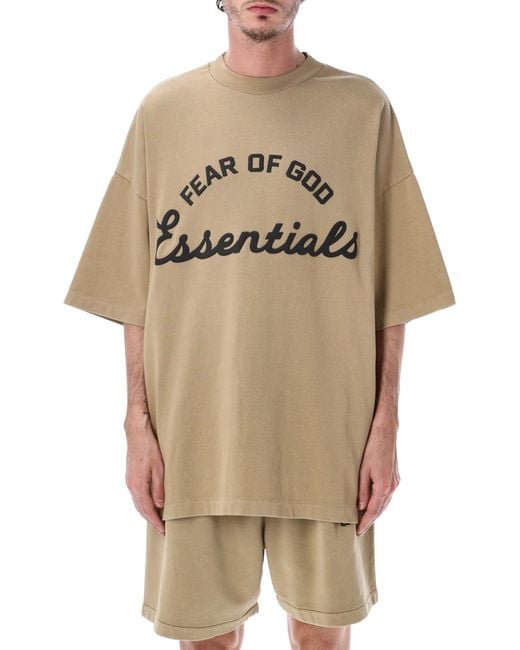 Essentials x Fear Of God Natural T Shirts And Polos