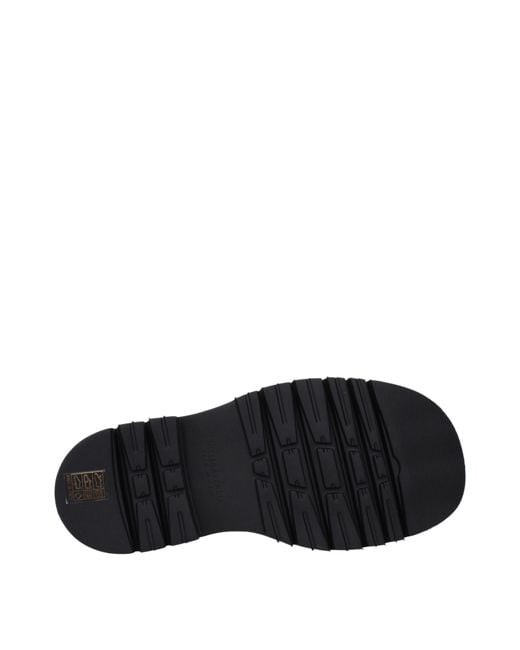 Bottega Veneta Black Lug Ankle Boots /Sugar Cane Leather