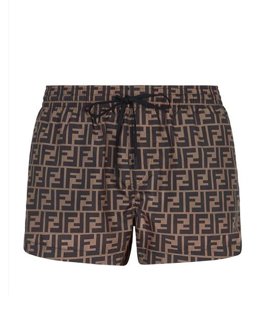 Fendi Black Sea Boxer for men