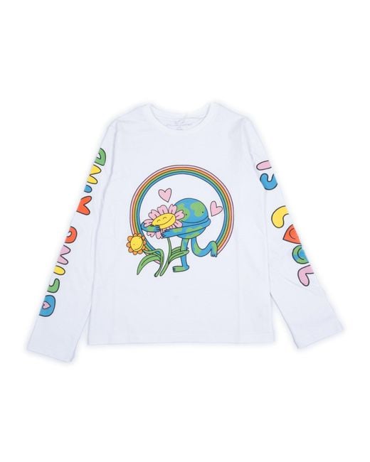 Stella McCartney Stella Mc Cartney T-shirt/top in het Blue