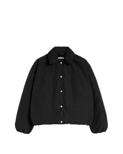 Jil Sander Black Short Down Jacket