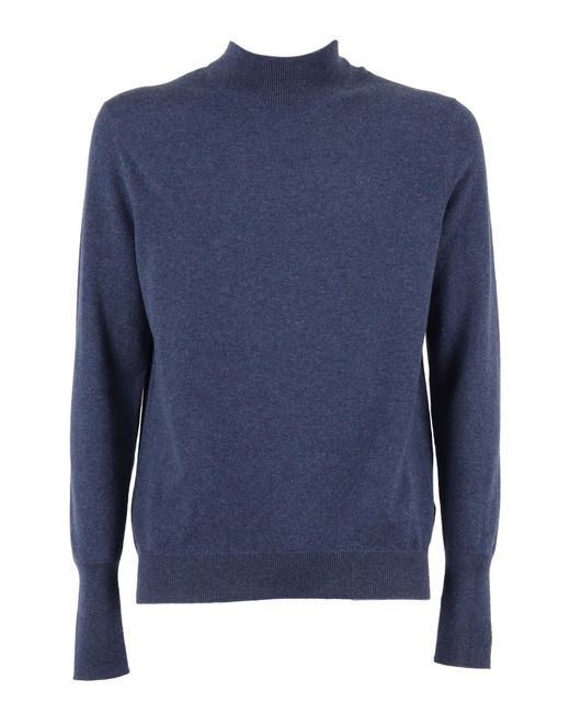 Ballantyne Blue T Neck Pullover