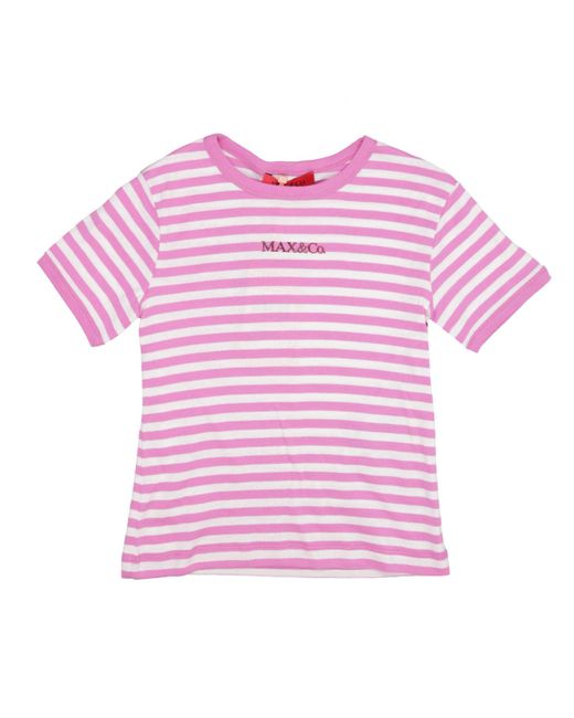 MAX&Co. Max & Co T -shirts En Polos in het Pink