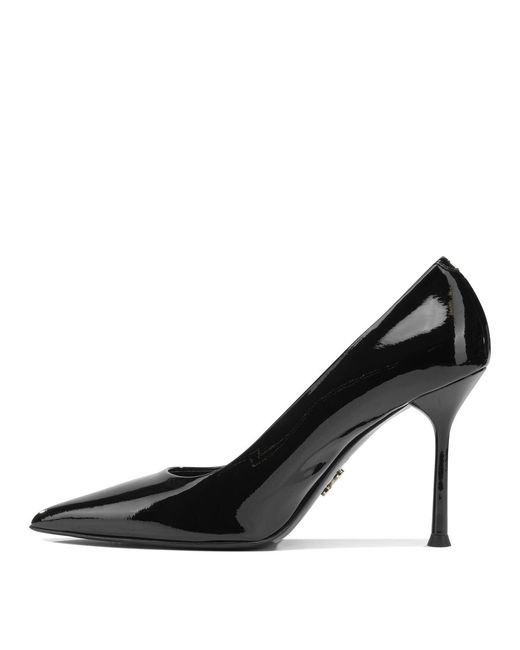 Sergio Levantesi Black Dekolleté "Musa 90 mm"