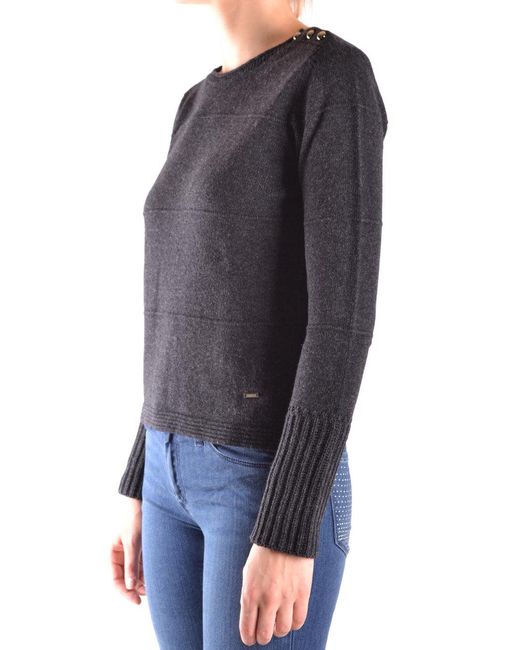Pull Gris Armani Jeans en coloris Black