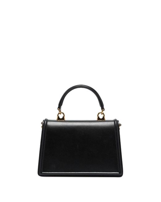 Dolce & Gabbana Black Devotion kleine Lederhandtasche