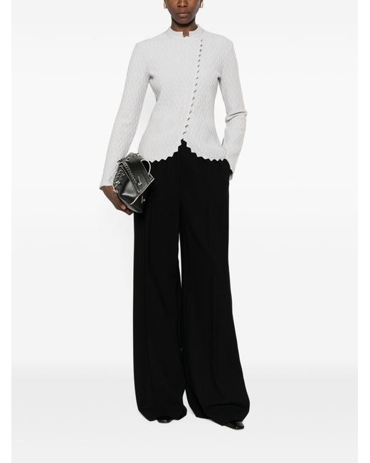 Emporio Armani White Blazer Jacket
