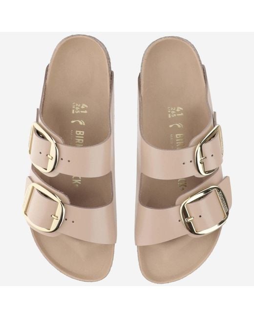 Birkenstock Natural Arizona Big Buckle Sandals