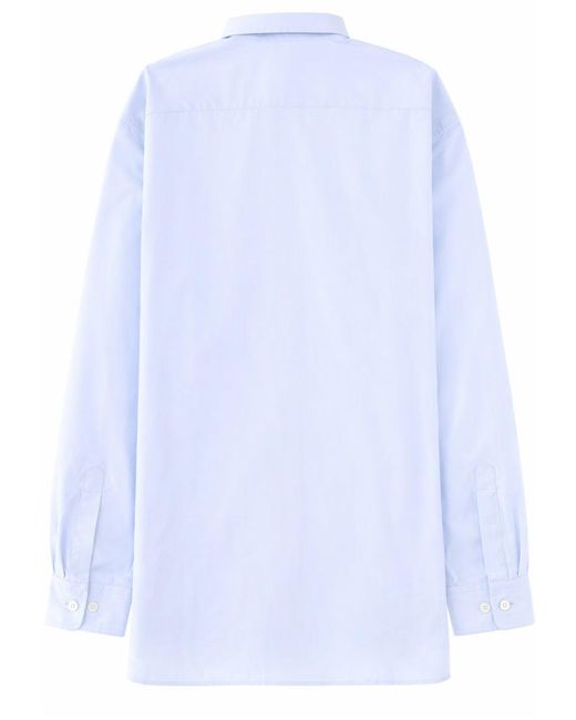 Dries Van Noten Blue Shirt Croom for men