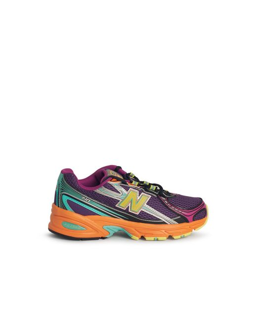 New Balance Blue Neue Balance '740' Multicolor Mesh -Turnschuhe