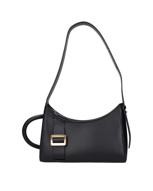 Boyy Black Leather Shoulder Bag