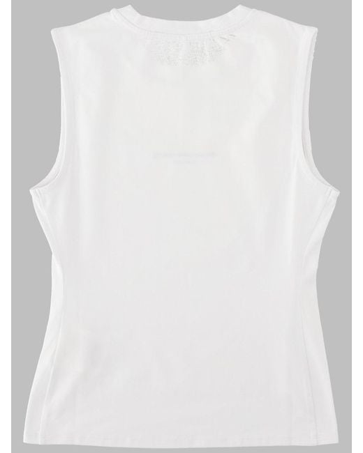 Alexander Wang White Essential Long Sleeve Top