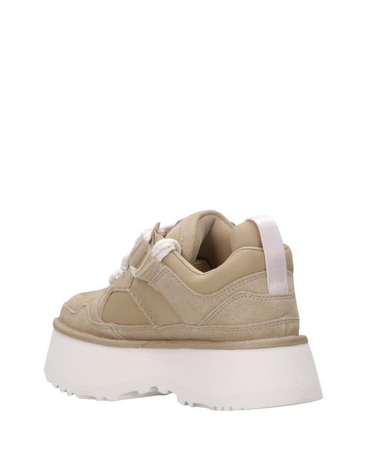 Ugg Natural Flache Schuhe Beige