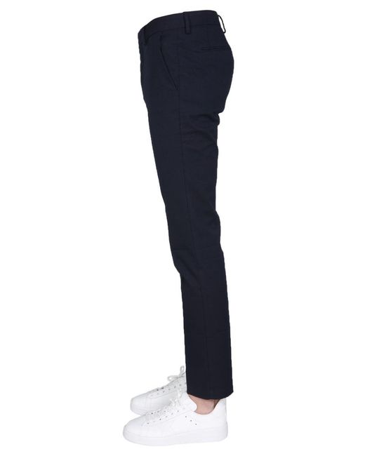 Boss Blue Regular Fit Trousers for men