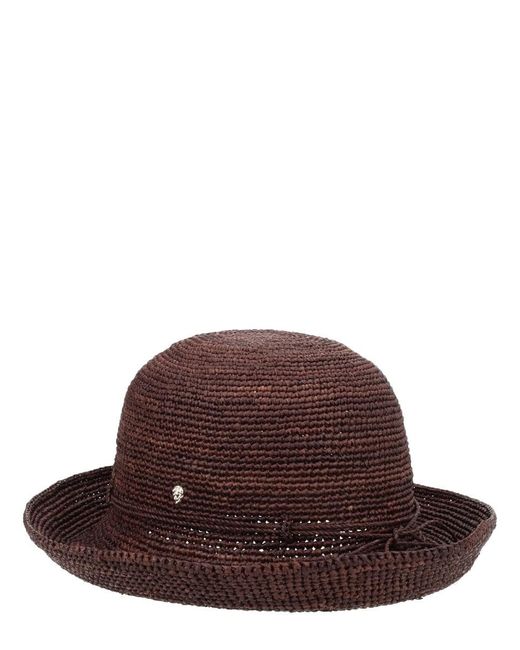 Helen Kaminski Brown Raffia Hat