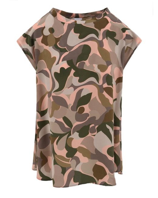 Top Multi Color Aspesi de color Gray
