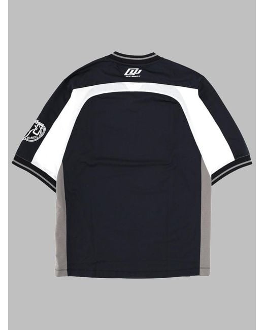 Off-White c/o Virgil Abloh Black T Shirt "Eagle Team Soccer"