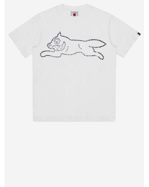 ICECREAM White Cotton T Shirt With Logo for men