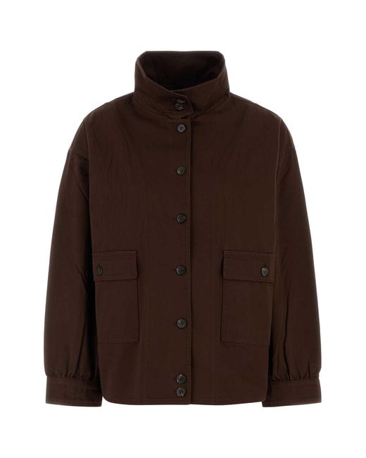 Prada Brown Gabardine Jacket