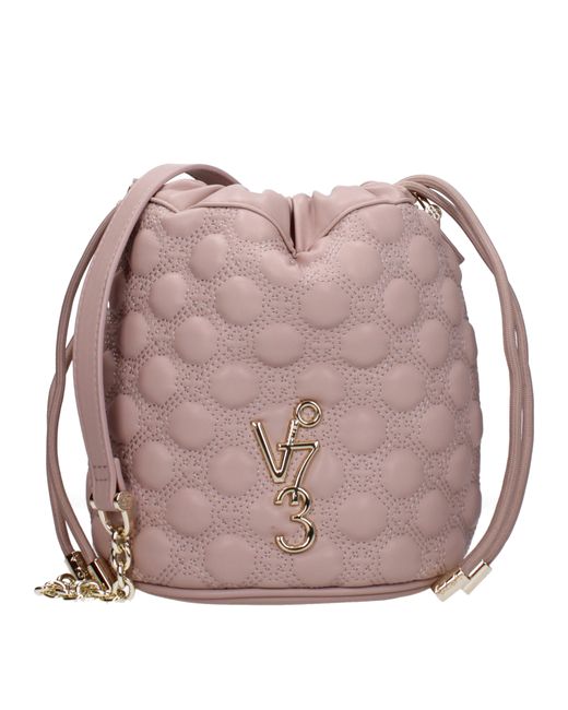 V73 V ° 73 Umhängetaschen Eva Frau Polyurethan Pink / Pink Cypria