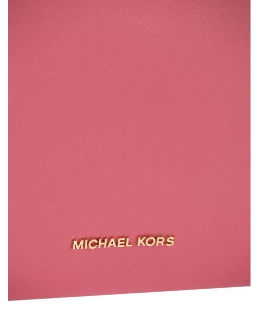 Belle Spalla Borsa di MICHAEL Michael Kors in Pink