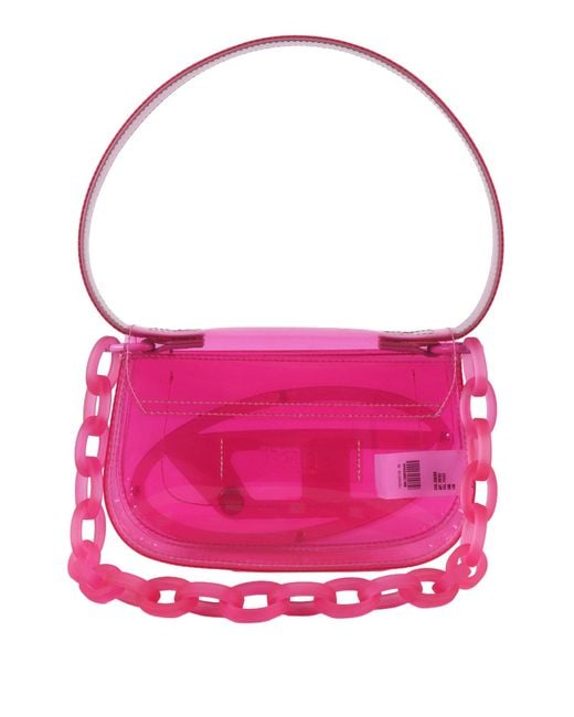 DIESEL Pink Shoulder Bags
