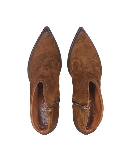 Elena Iachi Brown Boots
