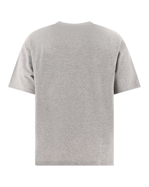 AMI Gray "" T-Shirt for men