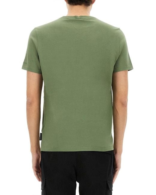 Moose Knuckles Green T Shirt "Duluth"