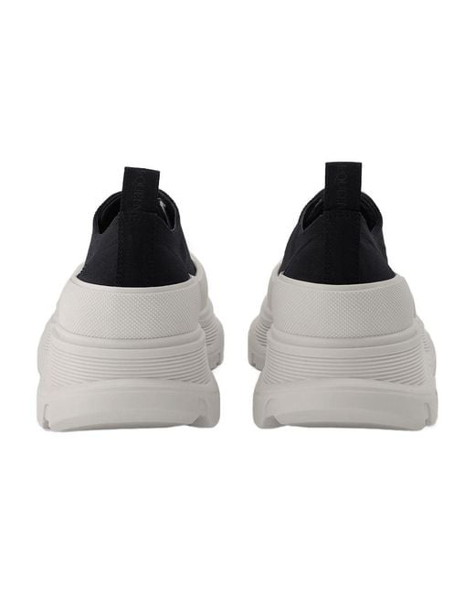 McQueen Blue Tread Slick Sneakers Canva
