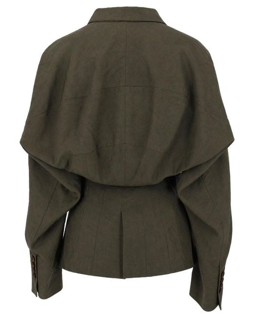 Uma Wang Green Stylish Jacket