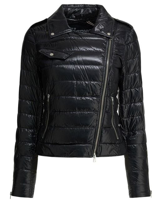 Herno Black Polyamide Jacket