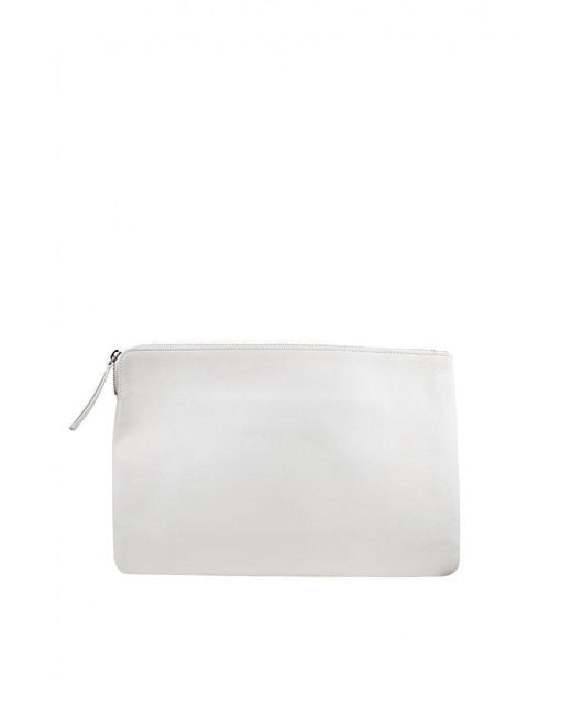Balenciaga White Everyday Computer Pouch