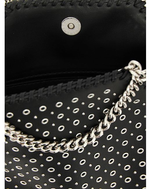 Stella McCartney Black 'Tiny Falabella' Handtasche