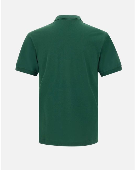 Lacoste Grünes Bio-Polo in Green für Herren