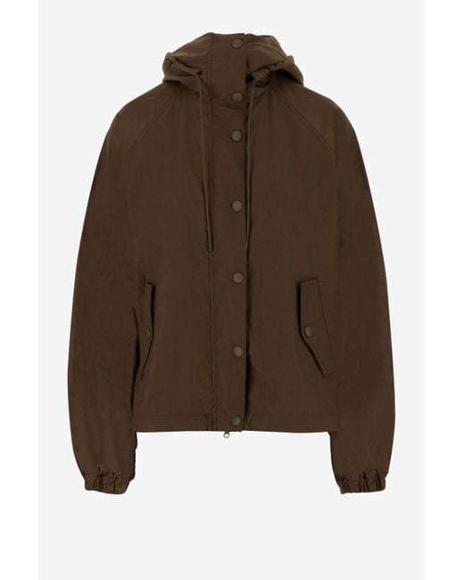 Aspesi Brown Nylonjacke