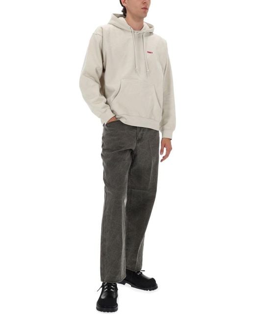 Obey Gray Pants "Wrinkle" for men