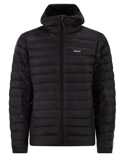Patagonia Black Down Jacket With Hood