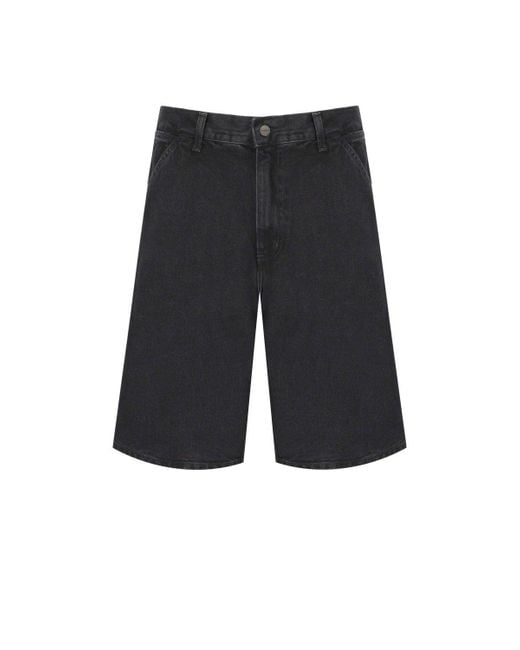 Carhartt Gray Single Knee Bermuda Shorts for men