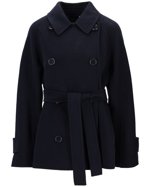 Max Mara Blue Giaccone