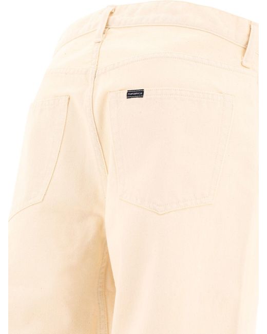 Nanamica "5 Pockets" Jeans in het Natural voor heren