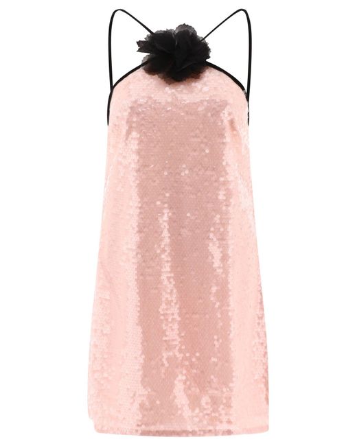 Self-Portrait Pink Sequin Dress