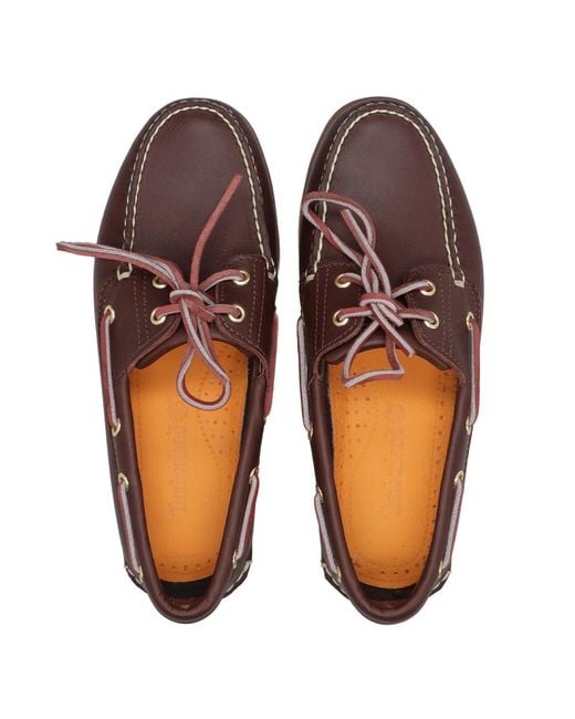 Timberland Brown Flat Shoes