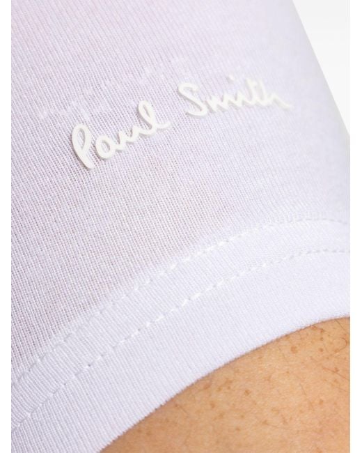 Paul Smith Blue Tshirt Modal for men