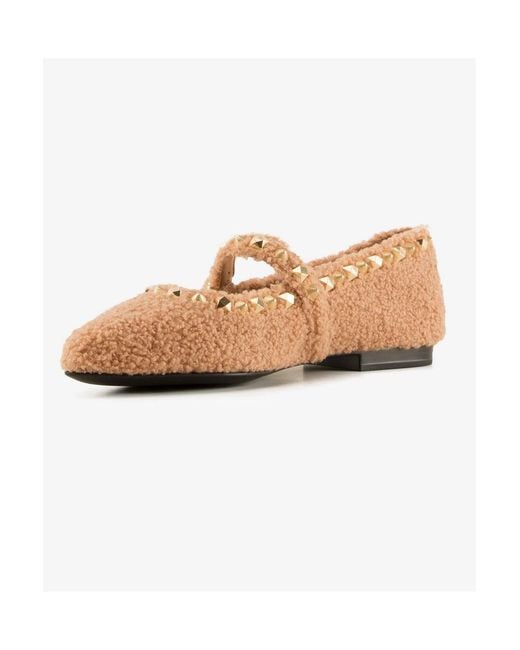 Ash White Asche Ballerinas Beige