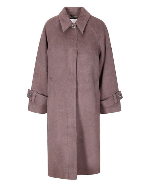 Samsøe & Samsøe Purple Alma Coat